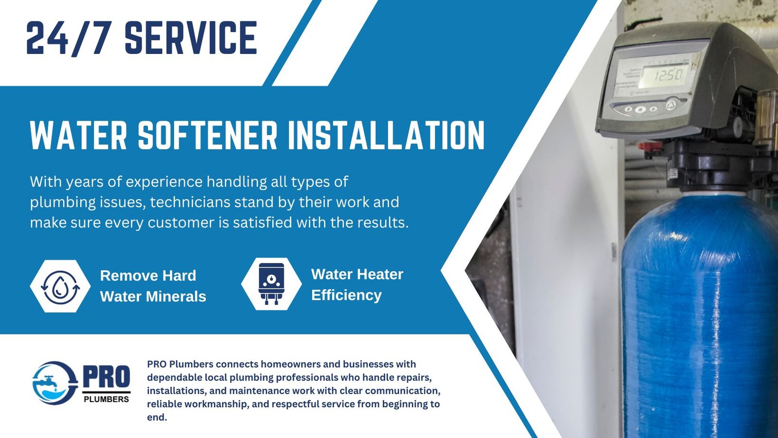 Water softener installation in Prescott Valley, AZ
